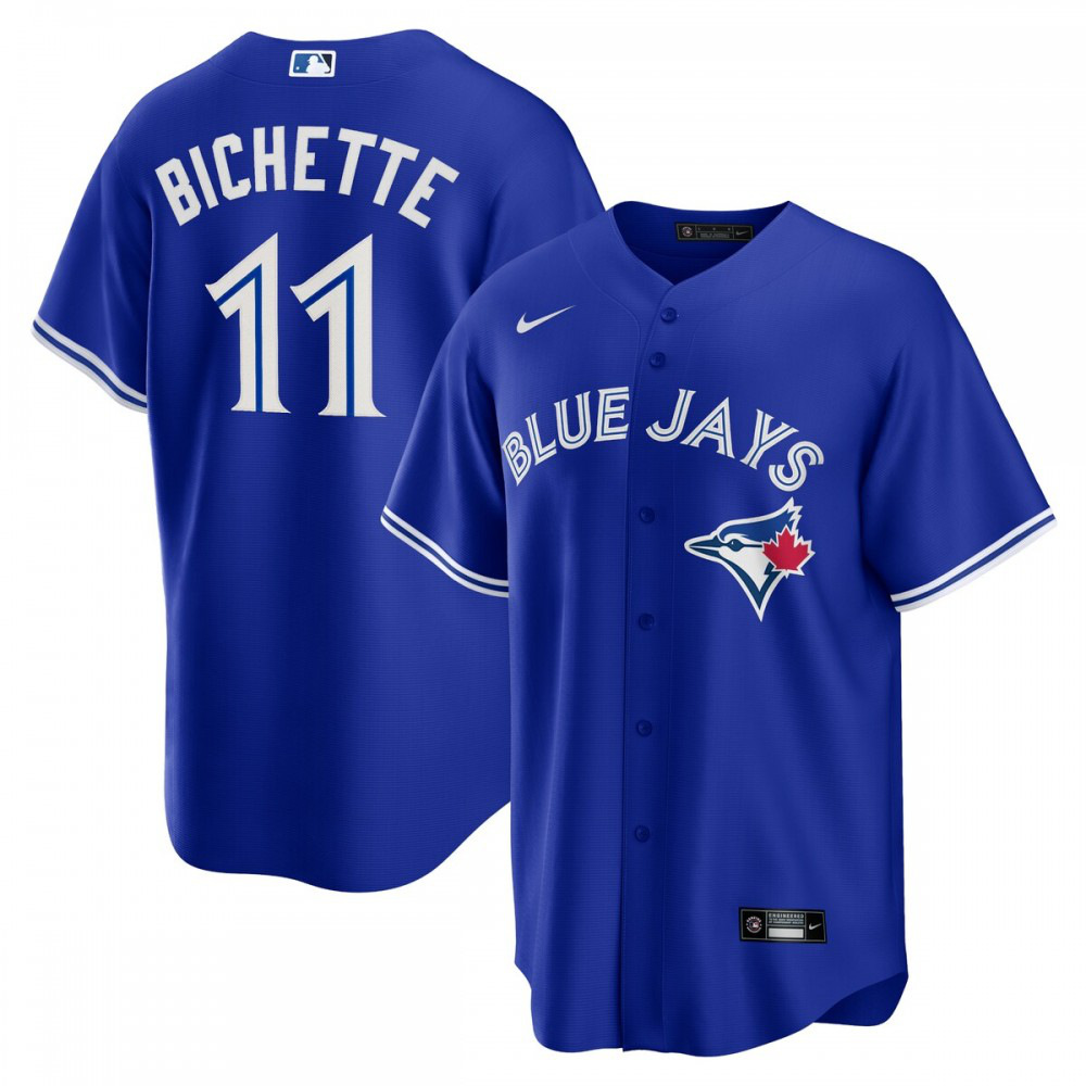 Bo Bichette Toronto Blue Jays Alternate Replica Player Name Jersey - Royal-Pro Kit Vault | Brand New 26/27 Sports Jerseys